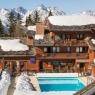 La Plagne - Residencia Maeva Lauzé. La Plagne. Piscina exterior